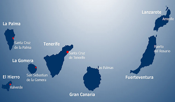 mapa canaria